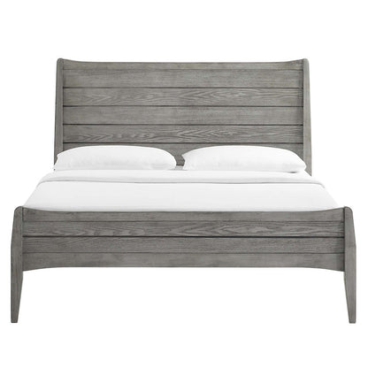 Georgia Wood King Platform Bed