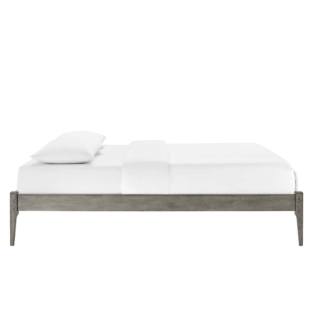 June Wood Twin Platform Bed Frame
