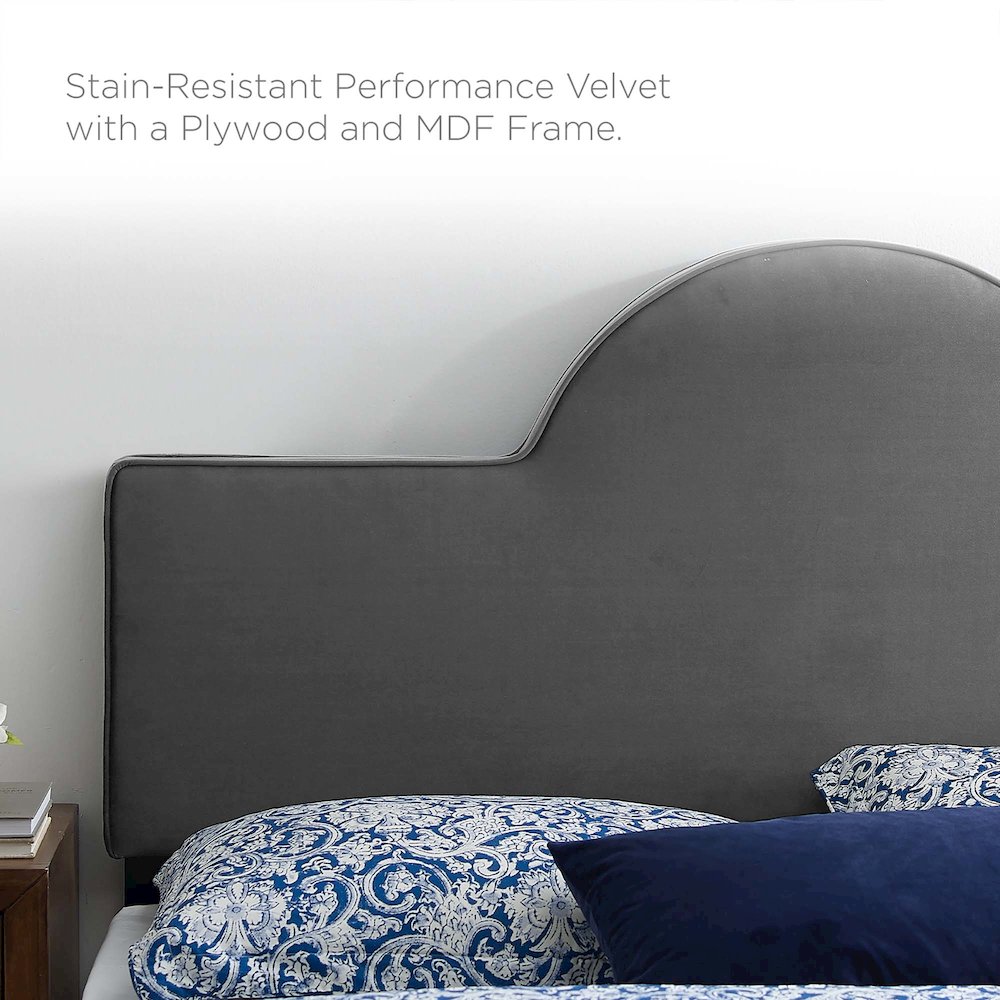 Dawn Performance Velvet King/California King Headboard
