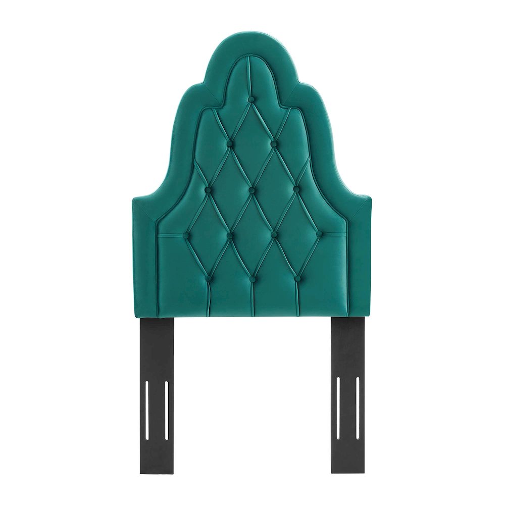 Augustine Tufted Performance Velvet Twin Headboard