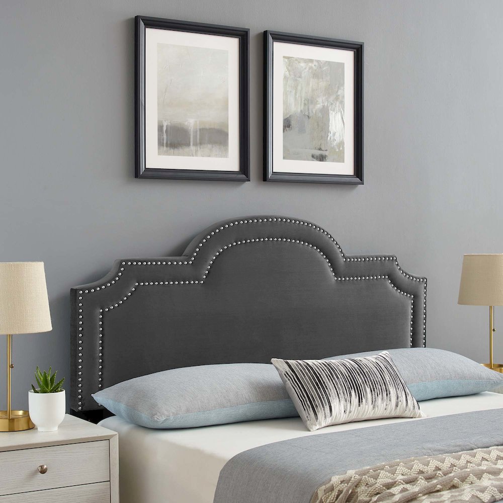 Belinda Performance Velvet Twin Headboard