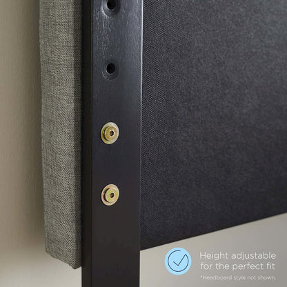 Marlee Wood King Platform Bed With Splayed Legs