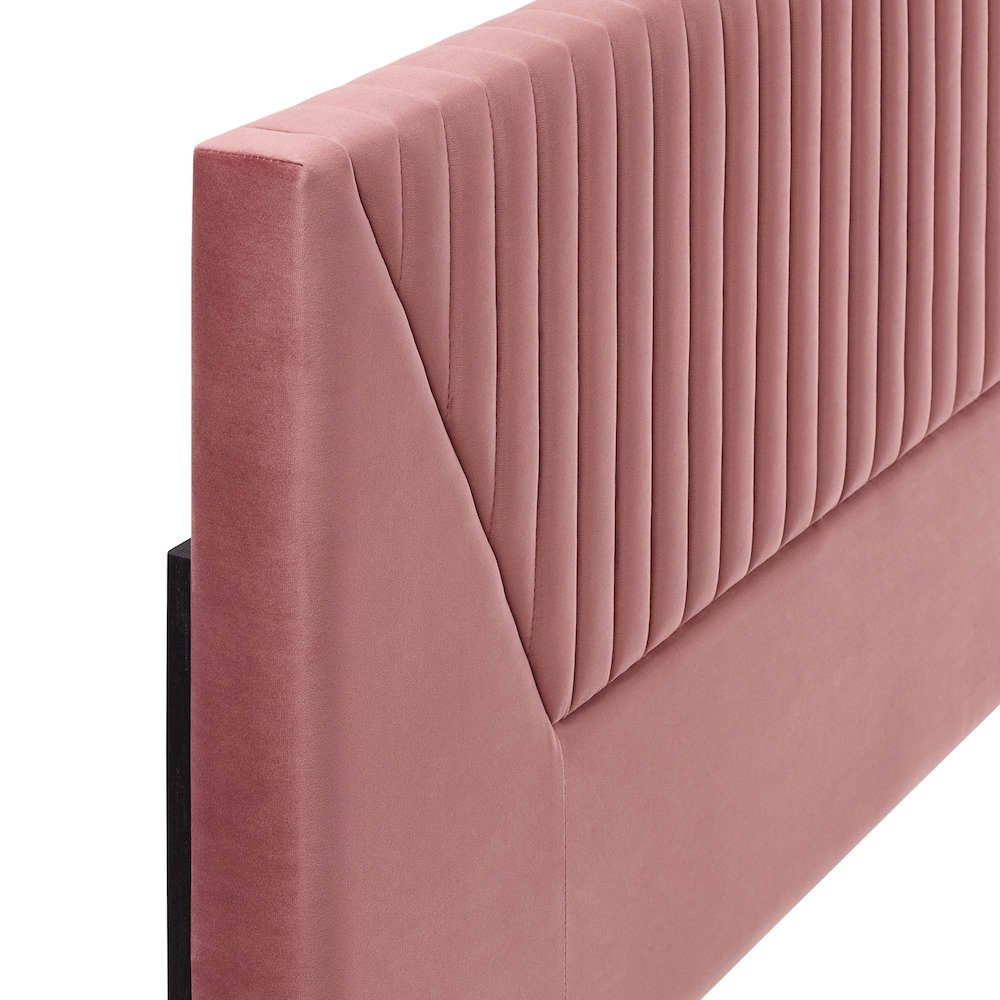 Patience Channel Tufted Performance Velvet King/California King Headboard