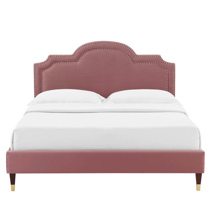 Aviana Performance Velvet King Bed