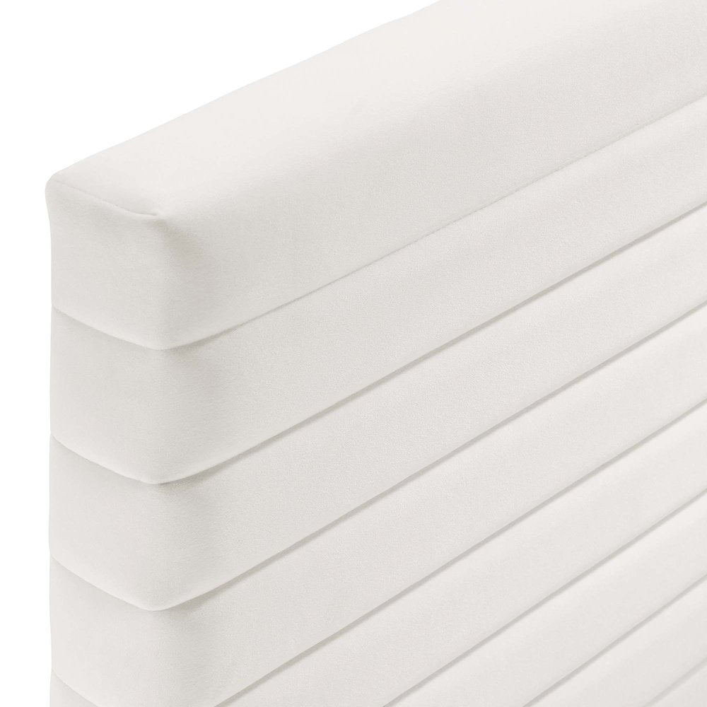Tranquil Channel Tufted King/California King Headboard