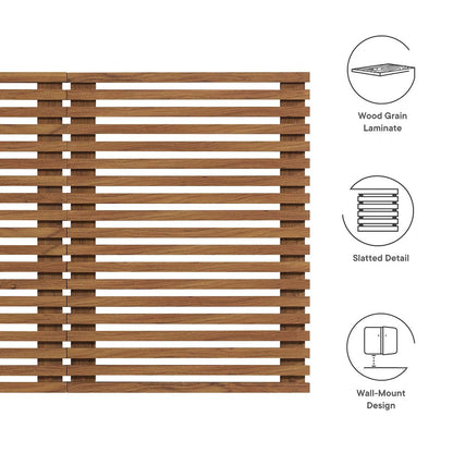 Render Wall Mount Queen Headboard