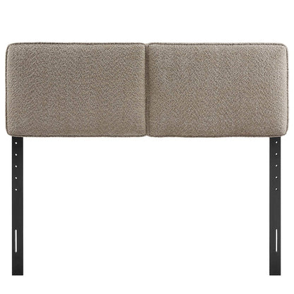 Lindee Boucle Fabric Full Headboard
