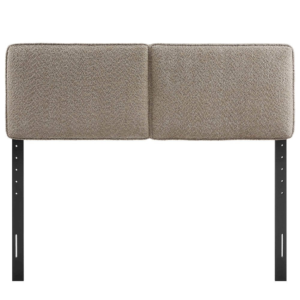 Lindee Boucle Fabric King Headboard