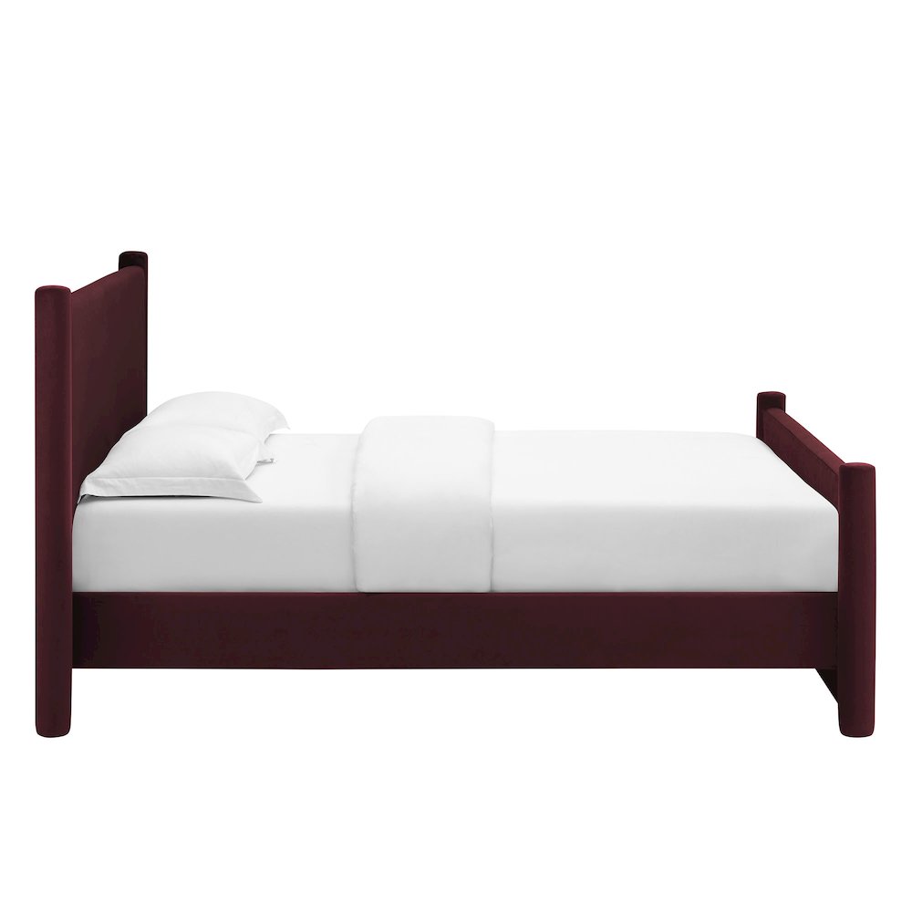 Rael Performance Velvet King Platform Bed