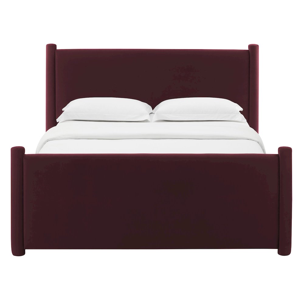 Rael Performance Velvet King Platform Bed
