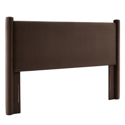 Rael Performance Velvet Queen Headboard