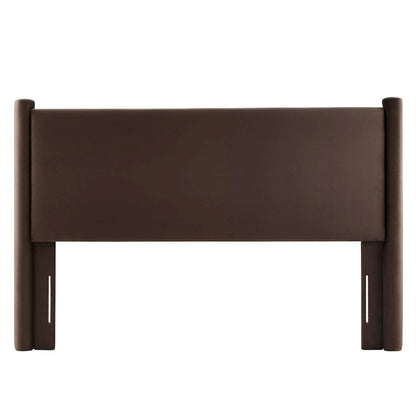 Rael Performance Velvet Queen Headboard