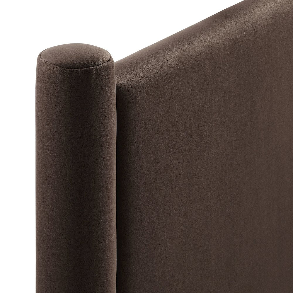 Rael Performance Velvet Queen Headboard