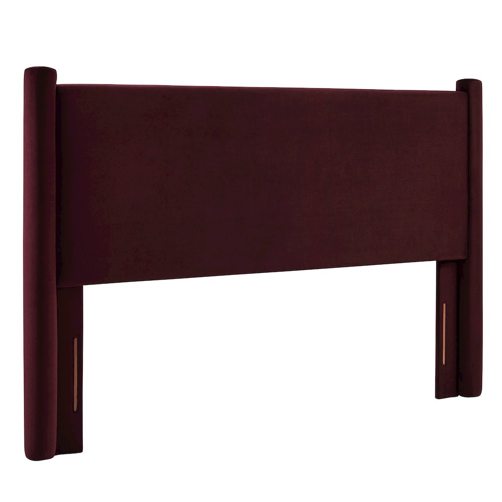 Rael Performance Velvet King Headboard