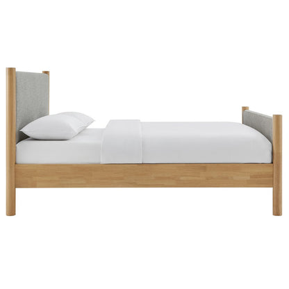Maven Queen Size Fabric Upholstered Platform Bed