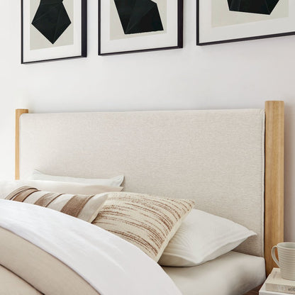 Maven King Size Fabric Upholstered Platform Bed