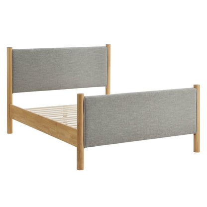 Maven King Size Fabric Upholstered Platform Bed