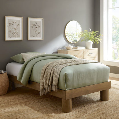 Runa Wood Twin Platform Bed