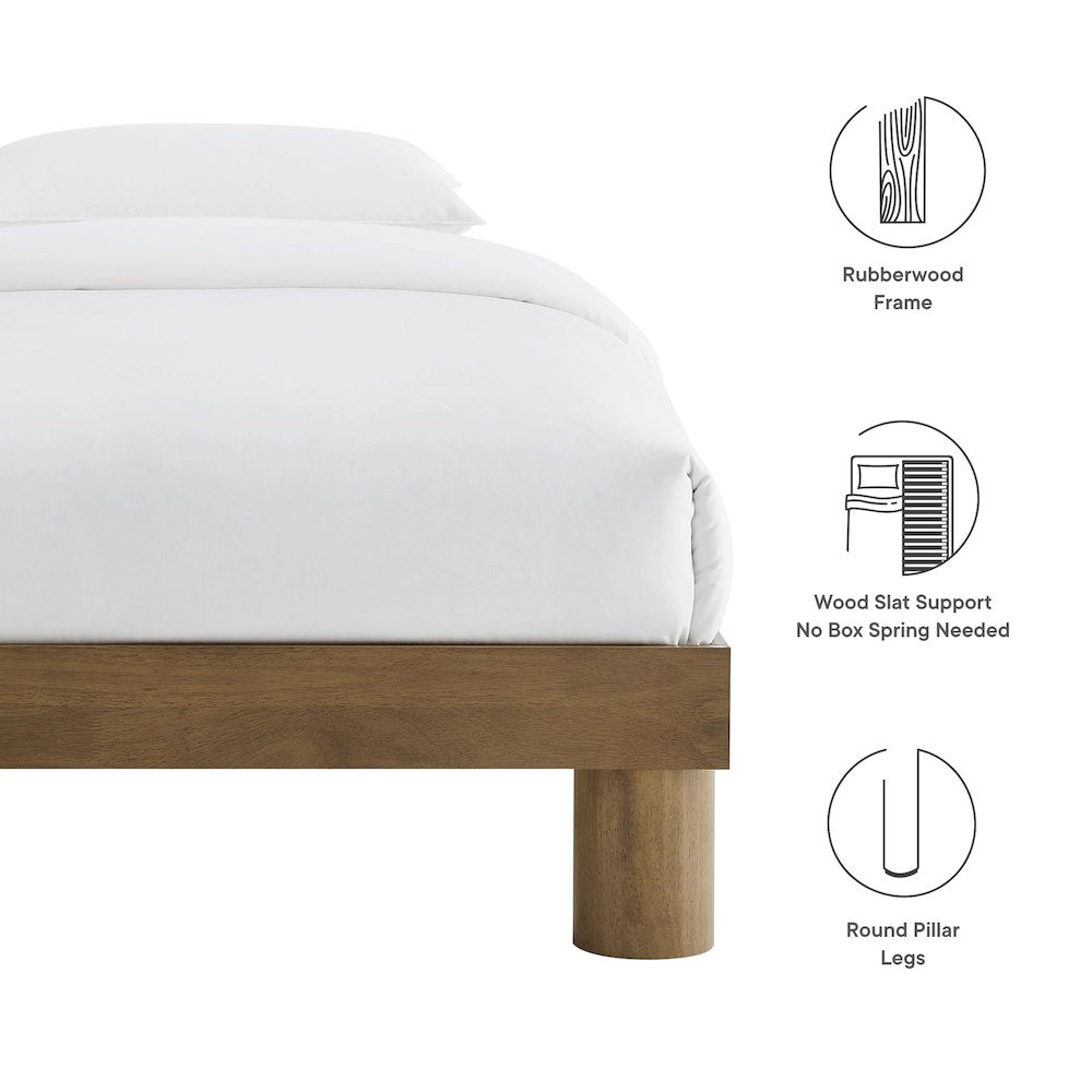 Runa Wood Twin Platform Bed