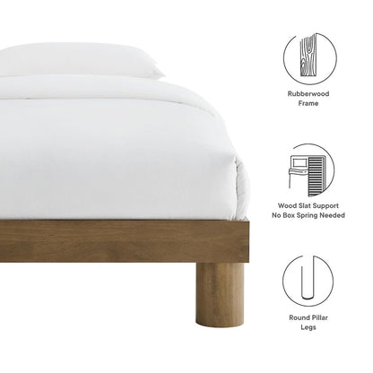 Runa Wood Twin Platform Bed