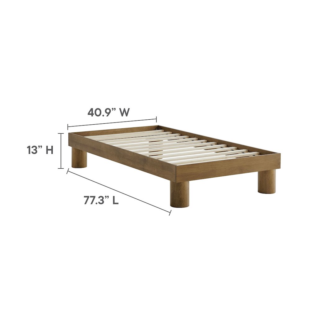 Runa Wood Twin Platform Bed