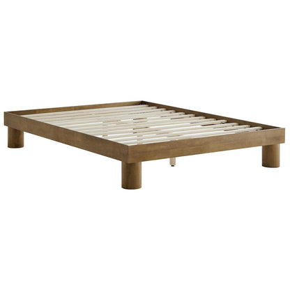 Runa Wood Full Platform Bed