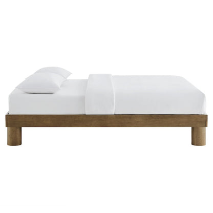 Runa Wood Full Platform Bed