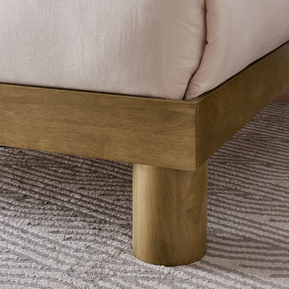 Runa Wood Full Platform Bed