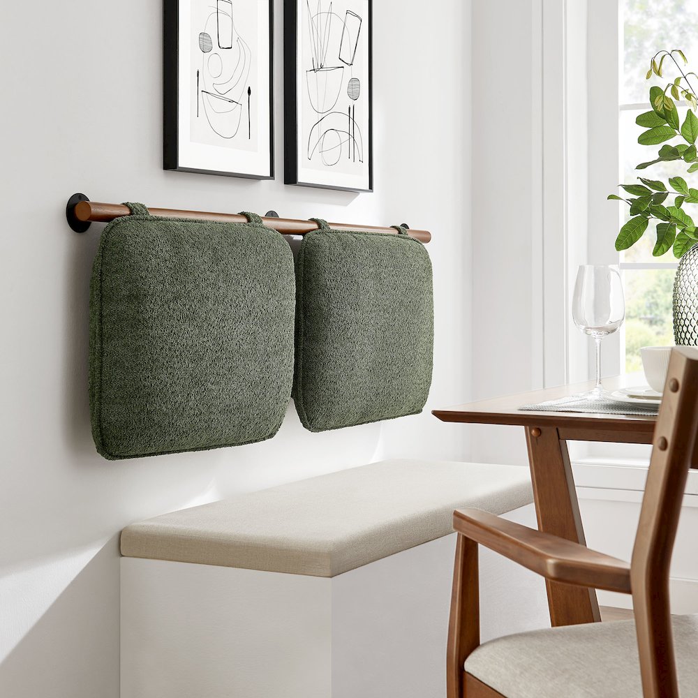 Anela Wall-Mounted Chenille Upholstered Full Headboard