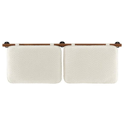 Anela Wall-Mounted Chenille Upholstered King Size Headboard