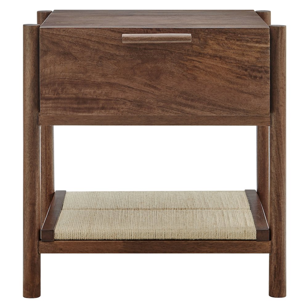 Oswin 1-Drawer Wood Nightstand