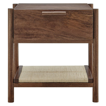 Oswin 1-Drawer Wood Nightstand