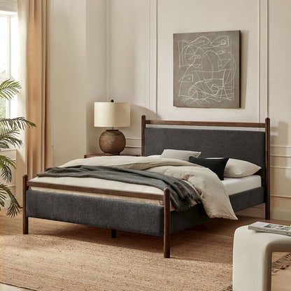 Ginny Queen Size Platform Bed Frame