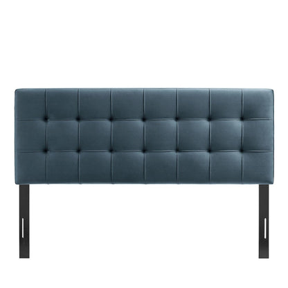 Lily Stain-Resistant Performance Velvet Full Size Headboard
