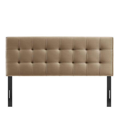 Lily Stain-Resistant Performance Velvet Full Size Headboard