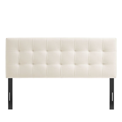 Lily Stain-Resistant Performance Velvet Queen Size Headboard