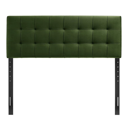 Lily Stain-Resistant Performance Velvet Queen Size Headboard