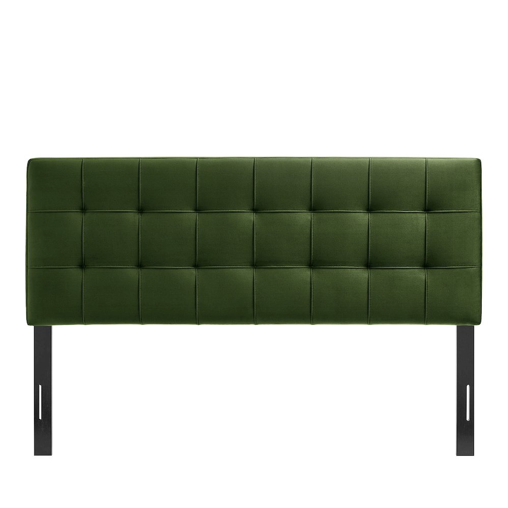 Lily Stain-Resistant Performance Velvet Queen Size Headboard