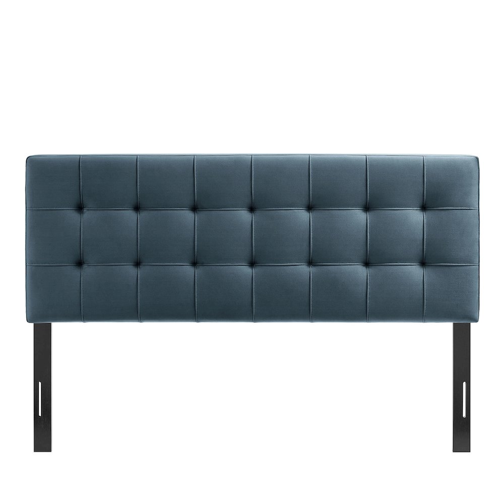 Lily Stain-Resistant Performance Velvet King Size Headboard