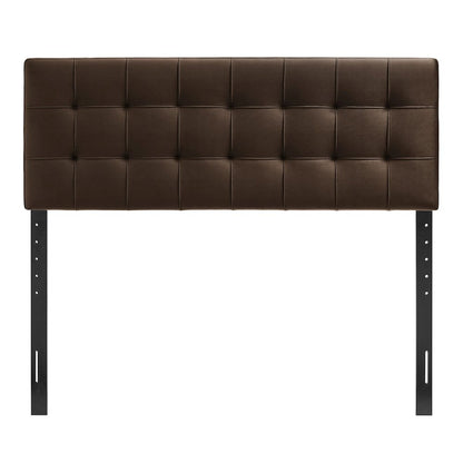 Lily Stain-Resistant Performance Velvet King Size Headboard