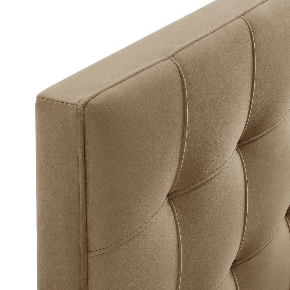 Lily Stain-Resistant Performance Velvet King Size Headboard