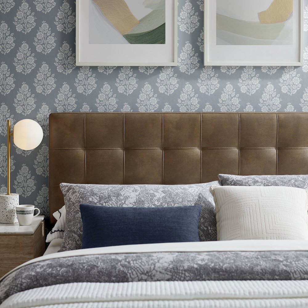 Lily Vegan Leather Full Size Headboard
