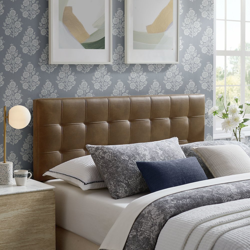 Lily Vegan Leather Full Size Headboard