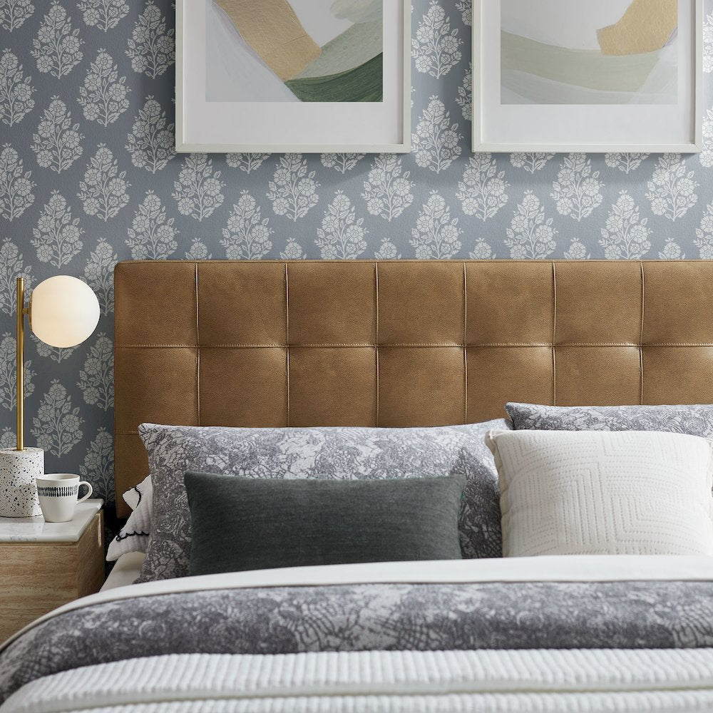 Lily Vegan Leather Full Size Headboard