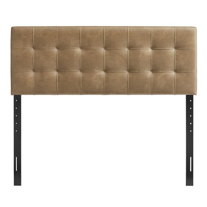 Lily Vegan Leather Queen Size Headboard