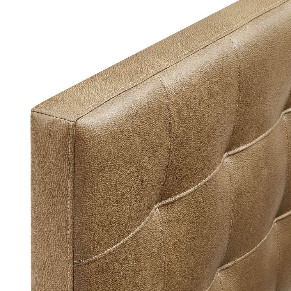 Lily Vegan Leather Queen Size Headboard
