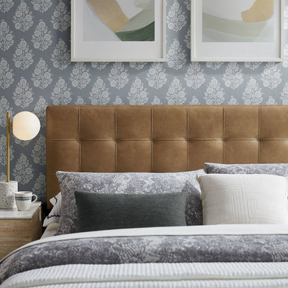 Lily Vegan Leather Queen Size Headboard