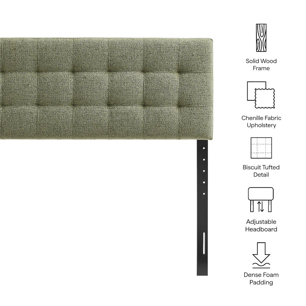 Lily Upholstered Full Size Headboard