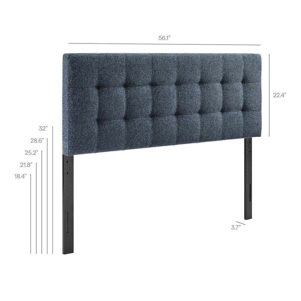Lily Upholstered Full Size Headboard