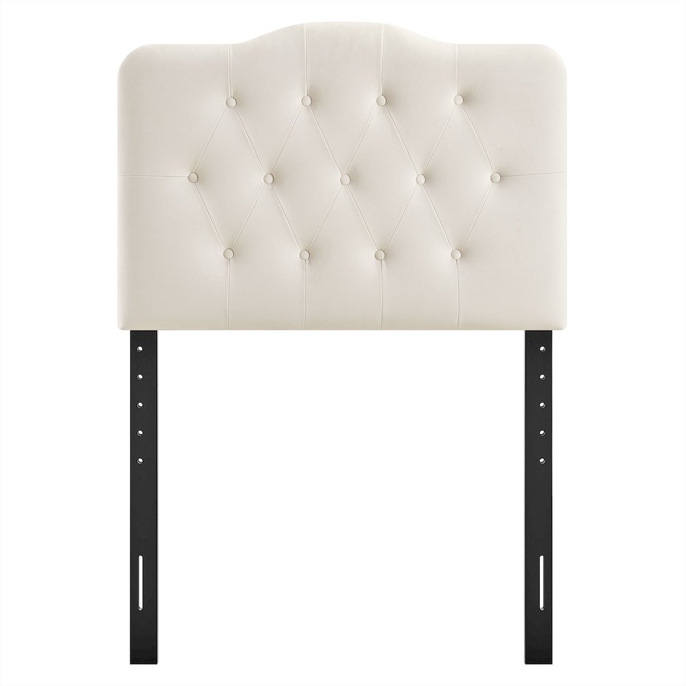 Annabel Stain-Resistant Performance Velvet Twin Headboard